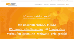 Desktop Screenshot of omeco.de